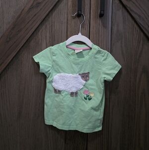 Frugi Lamb Applique Tee